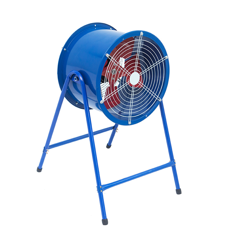 Ventilator industrial cu flux axial pneumatic albastru Pneumatic, Flux axial, de înaltă putere de poziție de înaltă poziție