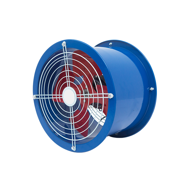 Ventilator de flux axial cu zgomot redus, flux axial montat pe perete Ventilator de ventilație industrială circulară