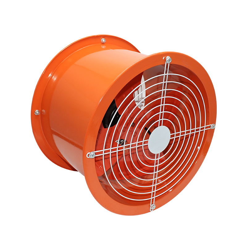 Ventilator de flux axial al canalului cilindric, ventilator de flux axial al conductelor montate pe perete