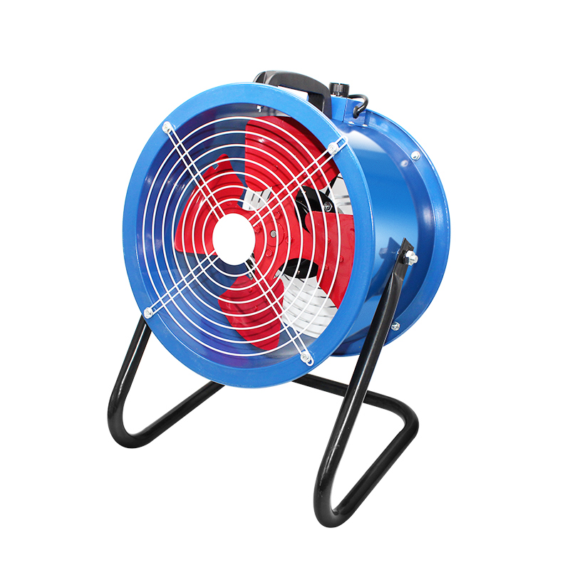 Ventilator puternic de flux axial portabil de podea portabilă, viteză reglabilă de mare putere, ventilator de flux axial care poate fi înaltă putere