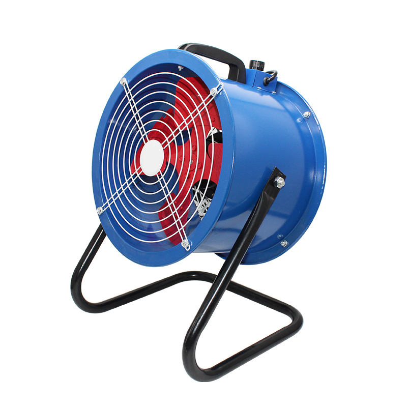 Ventilator puternic de flux axial portabil de podea portabilă, viteză reglabilă de mare putere, ventilator de flux axial care poate fi înaltă putere