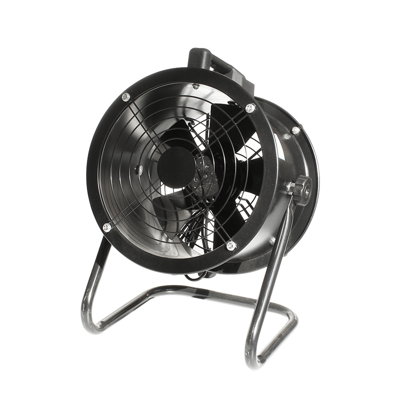 Ventilator de flux axial al rotorului extern, gospodărie cu putere eoliană și ventilator de flux axial portabil comercial